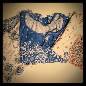 3 Laura Scott soft, airy peasant blouses
